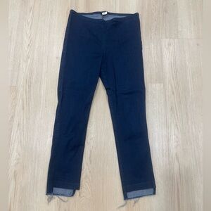 Vintage Y2K Carol Young skinny denim cropped pants size Medium